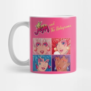 Border Of Jem and The Holograms Mug